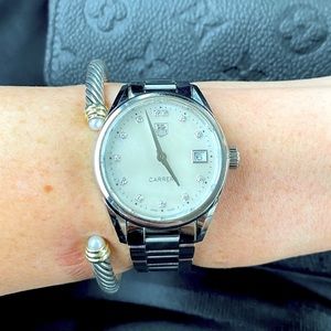 TAGHuer women’s Carrera watch